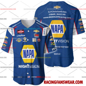 Nascar store - Loyal fans of Christian Eckes's Men's Baseball Jersey,Women's Baseball Jersey,Kid's Baseball Jersey,Men's Hockey Jerseys,WoMen's Hockey Jerseys,Youth's Hockey Jerseys:vintage nascar racing suit,uniform,apparel,shirts,merch,merchandise,jersey,hoodie,jackets,shorts,sweatshirt,outfits,clothes