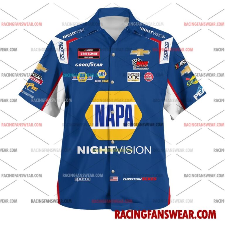 Nascar store - Loyal fans of Christian Eckes's Unisex Hawaiian Shirt,Unisex Polo Shirt,Kid Hawaiian Shirt,Kid Polo Shirt:vintage nascar racing suit,uniform,apparel,shirts,merch,merchandise,jersey,hoodie,jackets,shorts,sweatshirt,outfits,clothes