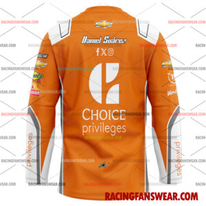 Nascar store - Loyal fans of Daniel Suarez's Men's Baseball Jersey,Women's Baseball Jersey,Kid's Baseball Jersey,Men's Hockey Jerseys,WoMen's Hockey Jerseys,Youth's Hockey Jerseys:vintage nascar racing suit,uniform,apparel,shirts,merch,merchandise,jersey,hoodie,jackets,shorts,sweatshirt,outfits,clothes