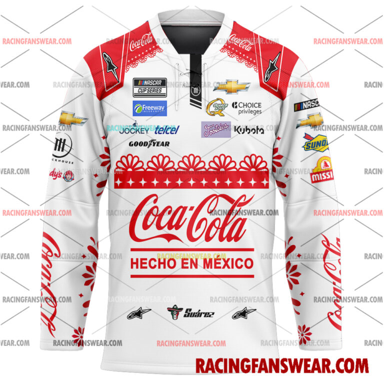 Nascar store - Loyal fans of Daniel Suarez's Men's Baseball Jersey,Women's Baseball Jersey,Kid's Baseball Jersey,Men's Hockey Jerseys,WoMen's Hockey Jerseys,Youth's Hockey Jerseys:vintage nascar racing suit,uniform,apparel,shirts,merch,merchandise,jersey,hoodie,jackets,shorts,sweatshirt,outfits,clothes