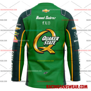 Nascar store - Loyal fans of Daniel Suarez's Men's Baseball Jersey,Women's Baseball Jersey,Kid's Baseball Jersey,Men's Hockey Jerseys,WoMen's Hockey Jerseys,Youth's Hockey Jerseys:vintage nascar racing suit,uniform,apparel,shirts,merch,merchandise,jersey,hoodie,jackets,shorts,sweatshirt,outfits,clothes