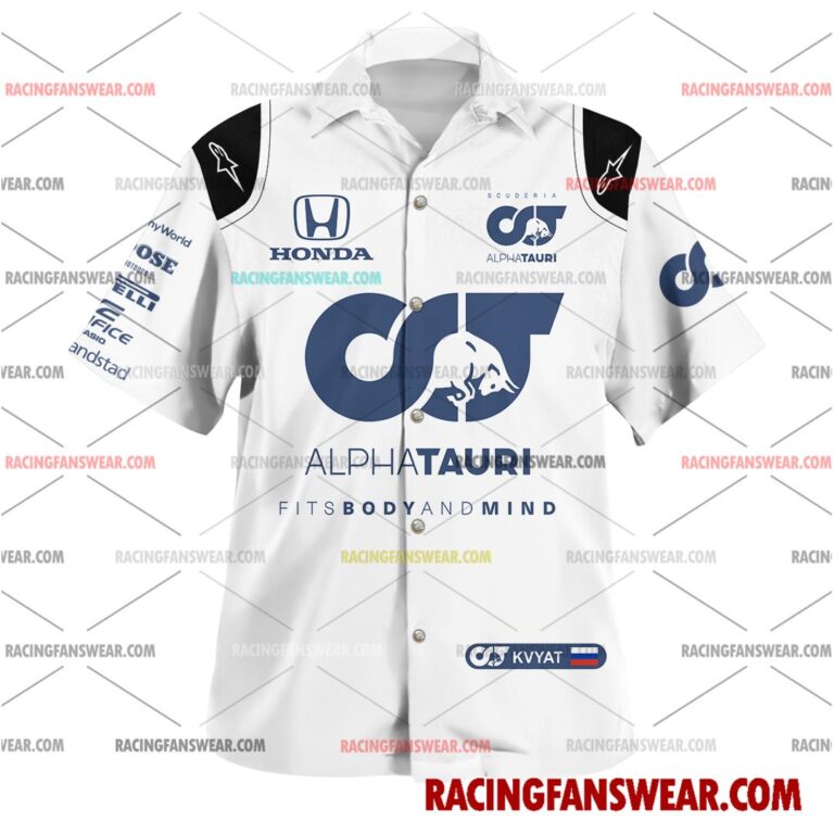 Formula One store - Loyal fans of Daniil Kvyat's Unisex Hawaiian Shirt,Unisex Polo Shirt,Kid Hawaiian Shirt,Kid Polo Shirt:vintage formula one racing suit,uniform,apparel,shirts,merch,merchandise,jersey,hoodie,jackets,shorts,sweatshirt,outfits,clothes