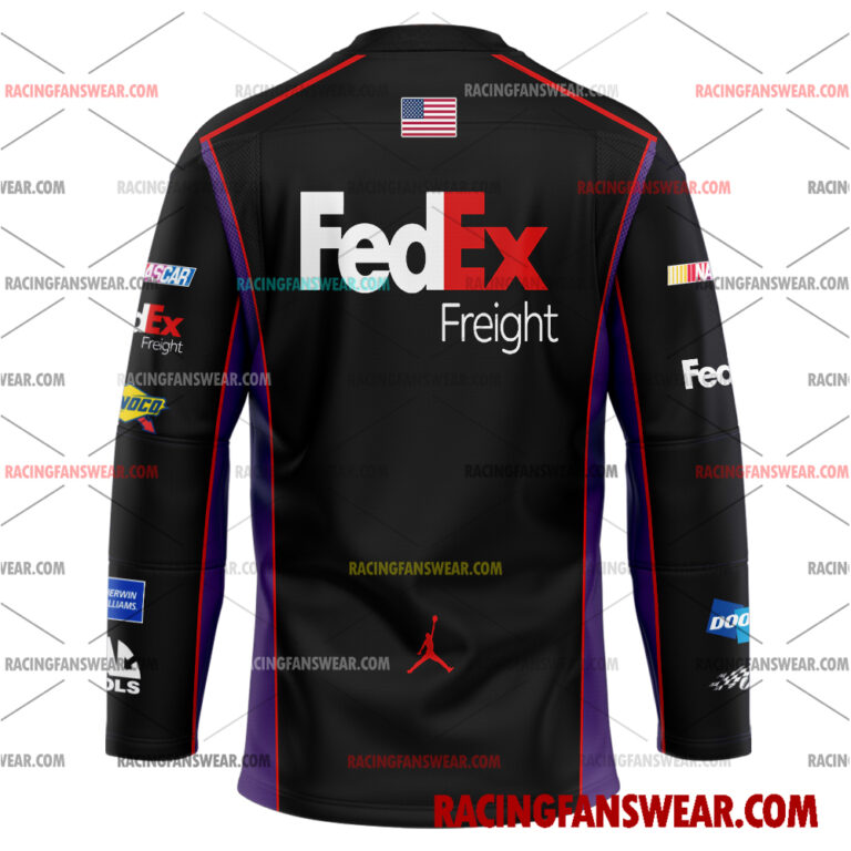 Nascar store - Loyal fans of Denny Hamlin's Men's Baseball Jersey,Women's Baseball Jersey,Kid's Baseball Jersey,Men's Hockey Jerseys,WoMen's Hockey Jerseys,Youth's Hockey Jerseys:vintage nascar racing suit,uniform,apparel,shirts,merch,merchandise,jersey,hoodie,jackets,shorts,sweatshirt,outfits,clothes