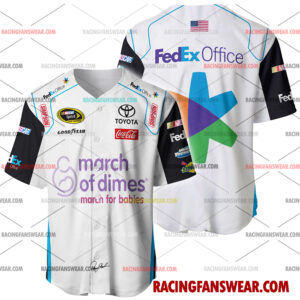 Nascar store - Loyal fans of Denny Hamlin's Men's Baseball Jersey,Women's Baseball Jersey,Kid's Baseball Jersey,Men's Hockey Jerseys,WoMen's Hockey Jerseys,Youth's Hockey Jerseys:vintage nascar racing suit,uniform,apparel,shirts,merch,merchandise,jersey,hoodie,jackets,shorts,sweatshirt,outfits,clothes