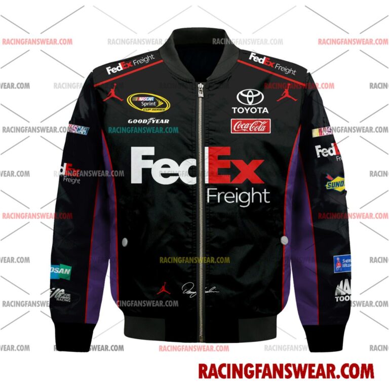 Nascar store - Loyal fans of Denny Hamlin's Bomber Jacket,Unisex Thick Coat,Unisex Sleeveless Hoodie,Unisex Hooded T-Shirt,Kid Sleeveless Hoodie,Kid Hooded T-Shirts,Kid Thick Coat:vintage nascar racing suit,uniform,apparel,shirts,merch,merchandise,jersey,hoodie,jackets,shorts,sweatshirt,outfits,clothes