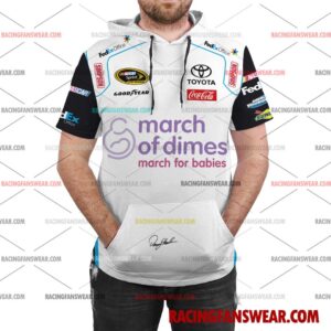 Denny Hamlin Nascar Racing 2010 Uniform Apparel Clothes Bomber Thick Coat Sleeveless Hoodie Hooded T-Shirt 7 Nascar store - Loyal fans of Denny Hamlin's Bomber Jacket,Unisex Thick Coat,Unisex Sleeveless Hoodie,Unisex Hooded T-Shirt,Kid Sleeveless Hoodie,Kid Hooded T-Shirts,Kid Thick Coat:vintage nascar racing suit,uniform,apparel,shirts,merch,merchandise,jersey,hoodie,jackets,shorts,sweatshirt,outfits,clothes