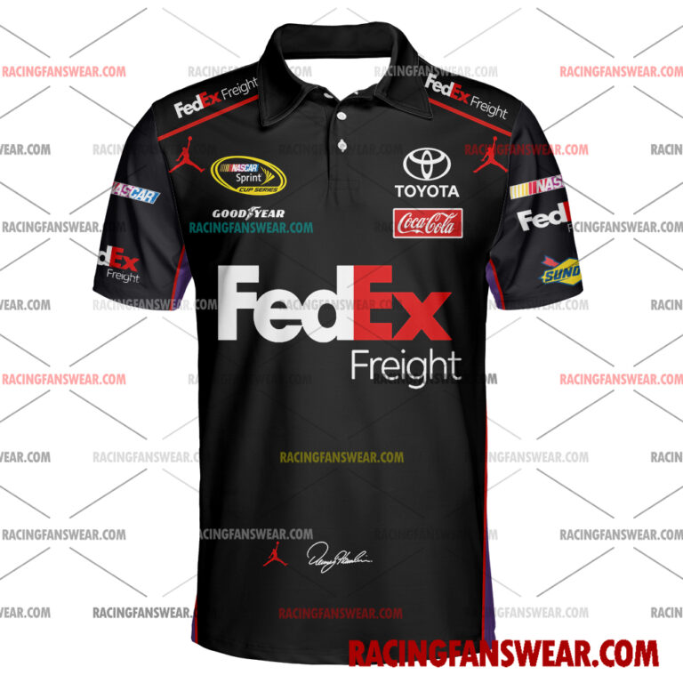Nascar store - Loyal fans of Denny Hamlin's Unisex Hawaiian Shirt,Unisex Polo Shirt,Kid Hawaiian Shirt,Kid Polo Shirt:vintage nascar racing suit,uniform,apparel,shirts,merch,merchandise,jersey,hoodie,jackets,shorts,sweatshirt,outfits,clothes