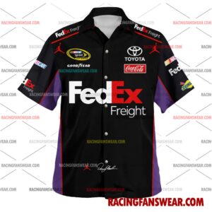 Denny Hamlin Nascar Racing 2010 Uniform Apparel Clothes Hawaiian Polo Shirts 1 Nascar store - Loyal fans of Denny Hamlin's Unisex Hawaiian Shirt,Unisex Polo Shirt,Kid Hawaiian Shirt,Kid Polo Shirt:vintage nascar racing suit,uniform,apparel,shirts,merch,merchandise,jersey,hoodie,jackets,shorts,sweatshirt,outfits,clothes