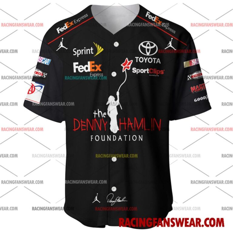 Nascar store - Loyal fans of Denny Hamlin's Men's Baseball Jersey,Women's Baseball Jersey,Kid's Baseball Jersey,Men's Hockey Jerseys,WoMen's Hockey Jerseys,Youth's Hockey Jerseys:vintage nascar racing suit,uniform,apparel,shirts,merch,merchandise,jersey,hoodie,jackets,shorts,sweatshirt,outfits,clothes