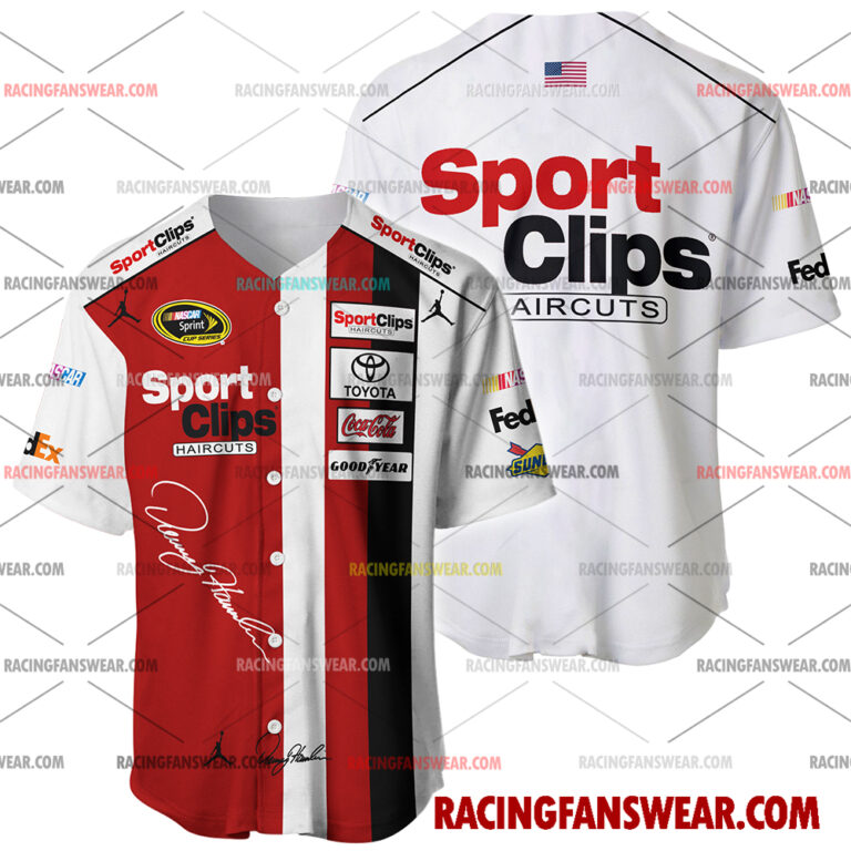 Nascar store - Loyal fans of Denny Hamlin's Men's Baseball Jersey,Women's Baseball Jersey,Kid's Baseball Jersey,Men's Hockey Jerseys,WoMen's Hockey Jerseys,Youth's Hockey Jerseys:vintage nascar racing suit,uniform,apparel,shirts,merch,merchandise,jersey,hoodie,jackets,shorts,sweatshirt,outfits,clothes