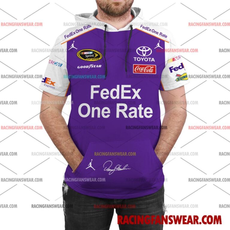 Nascar store - Loyal fans of Denny Hamlin's Bomber Jacket,Unisex Thick Coat,Unisex Sleeveless Hoodie,Unisex Hooded T-Shirt,Kid Sleeveless Hoodie,Kid Hooded T-Shirts,Kid Thick Coat:vintage nascar racing suit,uniform,apparel,shirts,merch,merchandise,jersey,hoodie,jackets,shorts,sweatshirt,outfits,clothes