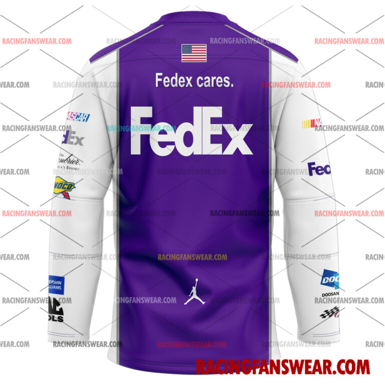 Nascar store - Loyal fans of Denny Hamlin's Men's Baseball Jersey,Women's Baseball Jersey,Kid's Baseball Jersey,Men's Hockey Jerseys,WoMen's Hockey Jerseys,Youth's Hockey Jerseys:vintage nascar racing suit,uniform,apparel,shirts,merch,merchandise,jersey,hoodie,jackets,shorts,sweatshirt,outfits,clothes