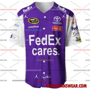 Denny Hamlin Nascar Racing 2015 Uniform Apparel Clothes Baseball Jersey Hockey Jersey 1 Nascar store - Loyal fans of Denny Hamlin's Men's Baseball Jersey,Women's Baseball Jersey,Kid's Baseball Jersey,Men's Hockey Jerseys,WoMen's Hockey Jerseys,Youth's Hockey Jerseys:vintage nascar racing suit,uniform,apparel,shirts,merch,merchandise,jersey,hoodie,jackets,shorts,sweatshirt,outfits,clothes
