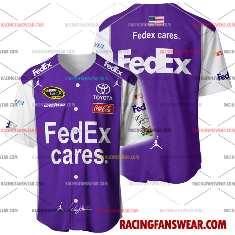 Nascar store - Loyal fans of Denny Hamlin's Men's Baseball Jersey,Women's Baseball Jersey,Kid's Baseball Jersey,Men's Hockey Jerseys,WoMen's Hockey Jerseys,Youth's Hockey Jerseys:vintage nascar racing suit,uniform,apparel,shirts,merch,merchandise,jersey,hoodie,jackets,shorts,sweatshirt,outfits,clothes