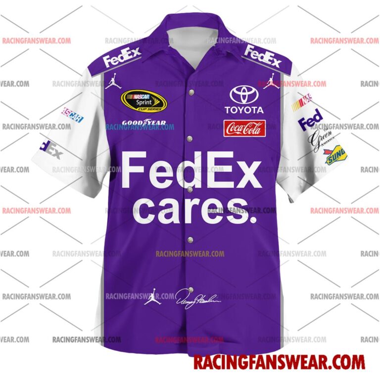 Nascar store - Loyal fans of Denny Hamlin's Unisex Hawaiian Shirt,Unisex Polo Shirt,Kid Hawaiian Shirt,Kid Polo Shirt:vintage nascar racing suit,uniform,apparel,shirts,merch,merchandise,jersey,hoodie,jackets,shorts,sweatshirt,outfits,clothes