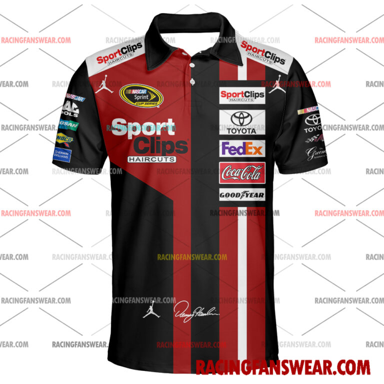 Nascar store - Loyal fans of Denny Hamlin's Unisex Hawaiian Shirt,Unisex Polo Shirt,Kid Hawaiian Shirt,Kid Polo Shirt:vintage nascar racing suit,uniform,apparel,shirts,merch,merchandise,jersey,hoodie,jackets,shorts,sweatshirt,outfits,clothes