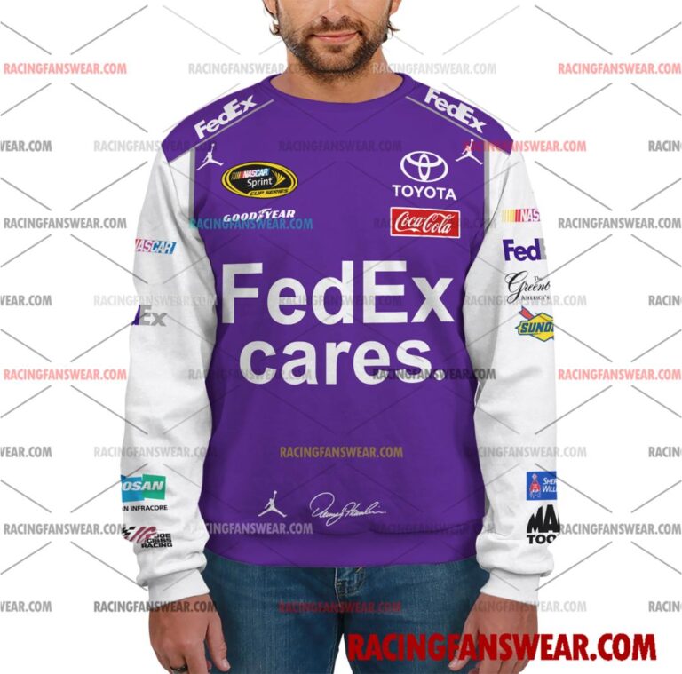 Nascar store - Loyal fans of Denny Hamlin's Unisex Hoodie,Unisex Pop Top Hoodie,Unisex Zip Hoodie,Unisex T-Shirt,Unisex Sweatshirt,Unisex Long Pants,Kid Hoodie,Kid Zip Hoodie,Kid T-Shirt,Kid Sweatshirt,Kid Long Pants:vintage nascar racing suit,uniform,apparel,shirts,merch,merchandise,jersey,hoodie,jackets,shorts,sweatshirt,outfits,clothes