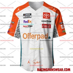 Denny Hamlin Nascar Racing 2021 Uniform Apparel Clothes Baseball Jersey Hockey Jersey 1 Nascar store - Loyal fans of Denny Hamlin's Men's Baseball Jersey,Women's Baseball Jersey,Kid's Baseball Jersey,Men's Hockey Jerseys,WoMen's Hockey Jerseys,Youth's Hockey Jerseys:vintage nascar racing suit,uniform,apparel,shirts,merch,merchandise,jersey,hoodie,jackets,shorts,sweatshirt,outfits,clothes