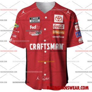 Denny Hamlin Nascar Racing 2021 Uniform Apparel Clothes Baseball Jersey Hockey Jersey 1 Nascar store - Loyal fans of Denny Hamlin's Men's Baseball Jersey,Women's Baseball Jersey,Kid's Baseball Jersey,Men's Hockey Jerseys,WoMen's Hockey Jerseys,Youth's Hockey Jerseys:vintage nascar racing suit,uniform,apparel,shirts,merch,merchandise,jersey,hoodie,jackets,shorts,sweatshirt,outfits,clothes