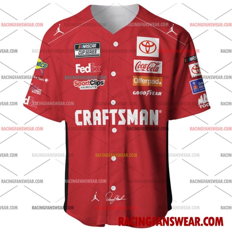 Nascar store - Loyal fans of Denny Hamlin's Men's Baseball Jersey,Women's Baseball Jersey,Kid's Baseball Jersey,Men's Hockey Jerseys,WoMen's Hockey Jerseys,Youth's Hockey Jerseys:vintage nascar racing suit,uniform,apparel,shirts,merch,merchandise,jersey,hoodie,jackets,shorts,sweatshirt,outfits,clothes