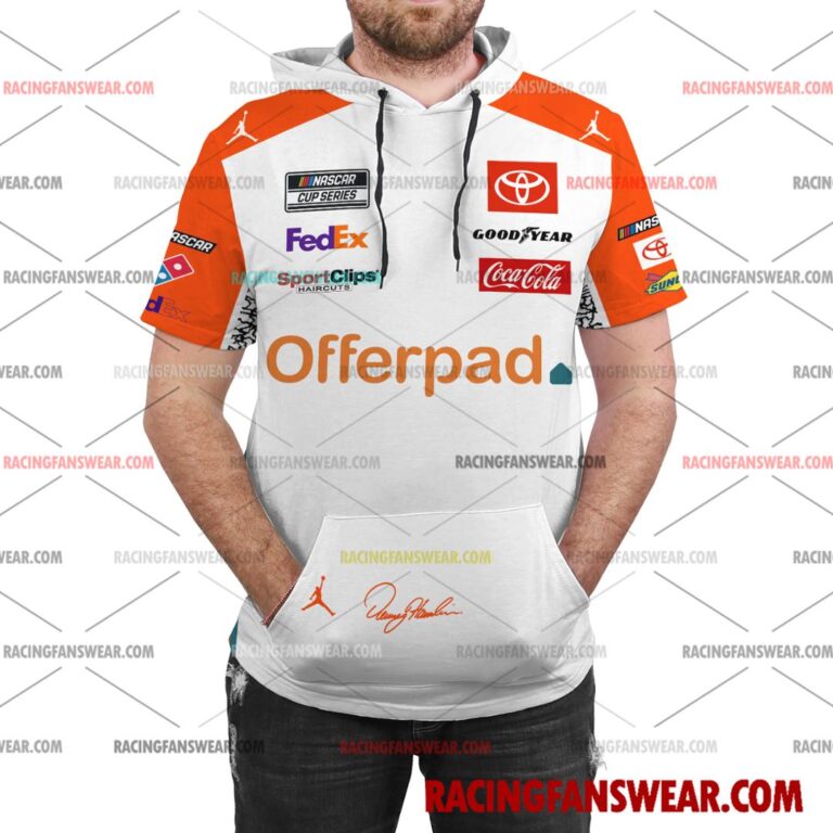 Nascar store - Loyal fans of Denny Hamlin's Bomber Jacket,Unisex Thick Coat,Unisex Sleeveless Hoodie,Unisex Hooded T-Shirt,Kid Sleeveless Hoodie,Kid Hooded T-Shirts,Kid Thick Coat:vintage nascar racing suit,uniform,apparel,shirts,merch,merchandise,jersey,hoodie,jackets,shorts,sweatshirt,outfits,clothes