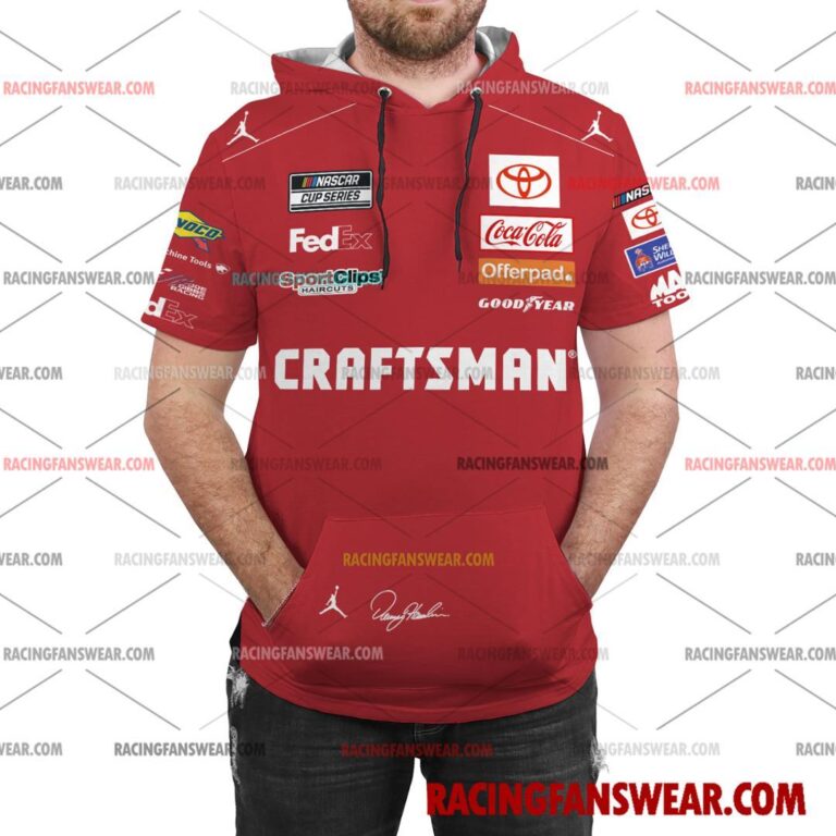 Nascar store - Loyal fans of Denny Hamlin's Bomber Jacket,Unisex Thick Coat,Unisex Sleeveless Hoodie,Unisex Hooded T-Shirt,Kid Sleeveless Hoodie,Kid Hooded T-Shirts,Kid Thick Coat:vintage nascar racing suit,uniform,apparel,shirts,merch,merchandise,jersey,hoodie,jackets,shorts,sweatshirt,outfits,clothes