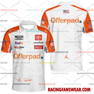 Denny Hamlin Nascar Racing 2021 Uniform Apparel Clothes Hawaiian Polo Shirts 3 Nascar store - Loyal fans of Denny Hamlin's Unisex Hawaiian Shirt,Unisex Polo Shirt,Kid Hawaiian Shirt,Kid Polo Shirt:vintage nascar racing suit,uniform,apparel,shirts,merch,merchandise,jersey,hoodie,jackets,shorts,sweatshirt,outfits,clothes