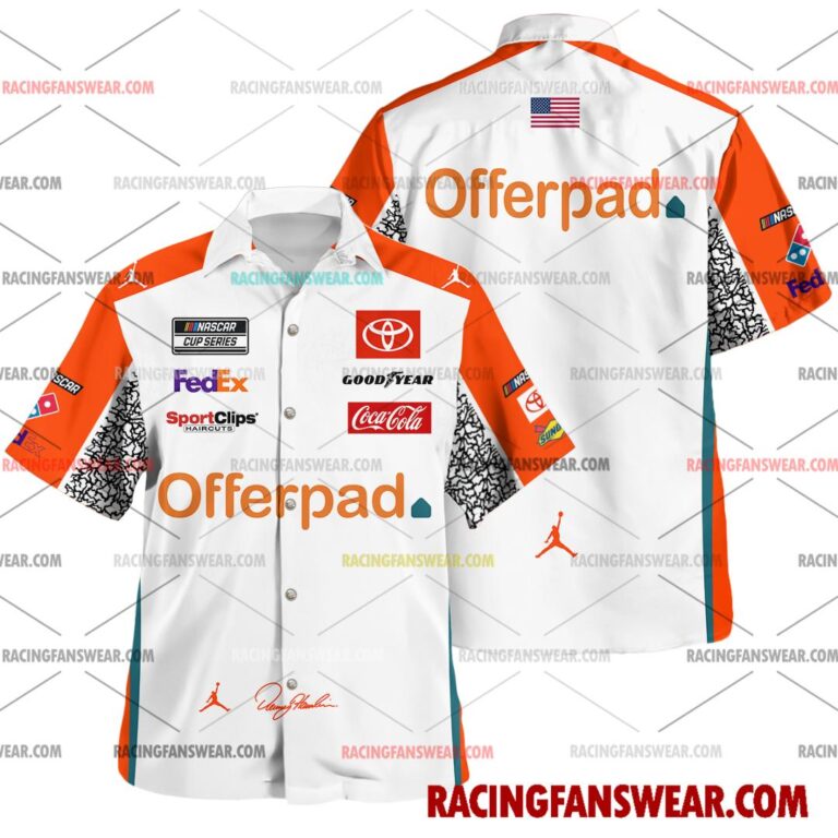 Nascar store - Loyal fans of Denny Hamlin's Unisex Hawaiian Shirt,Unisex Polo Shirt,Kid Hawaiian Shirt,Kid Polo Shirt:vintage nascar racing suit,uniform,apparel,shirts,merch,merchandise,jersey,hoodie,jackets,shorts,sweatshirt,outfits,clothes