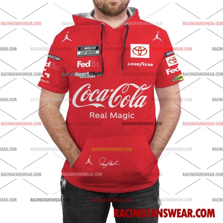Nascar store - Loyal fans of Denny Hamlin's Bomber Jacket,Unisex Thick Coat,Unisex Sleeveless Hoodie,Unisex Hooded T-Shirt,Kid Sleeveless Hoodie,Kid Hooded T-Shirts,Kid Thick Coat:vintage nascar racing suit,uniform,apparel,shirts,merch,merchandise,jersey,hoodie,jackets,shorts,sweatshirt,outfits,clothes