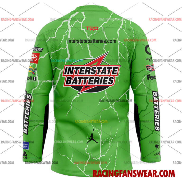 Nascar store - Loyal fans of Denny Hamlin's Men's Baseball Jersey,Women's Baseball Jersey,Kid's Baseball Jersey,Men's Hockey Jerseys,WoMen's Hockey Jerseys,Youth's Hockey Jerseys:vintage nascar racing suit,uniform,apparel,shirts,merch,merchandise,jersey,hoodie,jackets,shorts,sweatshirt,outfits,clothes