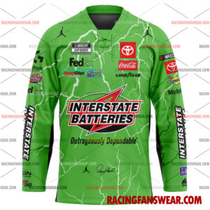 Denny Hamlin Nascar Racing 2024 Uniform Apparel Clothes Baseball Jersey Hockey Jersey 3 Nascar store - Loyal fans of Denny Hamlin's Men's Baseball Jersey,Women's Baseball Jersey,Kid's Baseball Jersey,Men's Hockey Jerseys,WoMen's Hockey Jerseys,Youth's Hockey Jerseys:vintage nascar racing suit,uniform,apparel,shirts,merch,merchandise,jersey,hoodie,jackets,shorts,sweatshirt,outfits,clothes