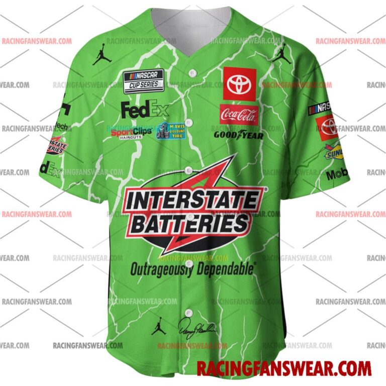 Nascar store - Loyal fans of Denny Hamlin's Men's Baseball Jersey,Women's Baseball Jersey,Kid's Baseball Jersey,Men's Hockey Jerseys,WoMen's Hockey Jerseys,Youth's Hockey Jerseys:vintage nascar racing suit,uniform,apparel,shirts,merch,merchandise,jersey,hoodie,jackets,shorts,sweatshirt,outfits,clothes
