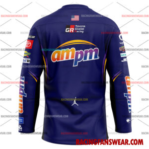 Denny Hamlin Nascar Racing 2025 Uniform Apparel Clothes Baseball Jersey Hockey Jersey 4 Nascar store - Loyal fans of Denny Hamlin's Men's Baseball Jersey,Women's Baseball Jersey,Kid's Baseball Jersey,Men's Hockey Jerseys,WoMen's Hockey Jerseys,Youth's Hockey Jerseys:vintage nascar racing suit,uniform,apparel,shirts,merch,merchandise,jersey,hoodie,jackets,shorts,sweatshirt,outfits,clothes