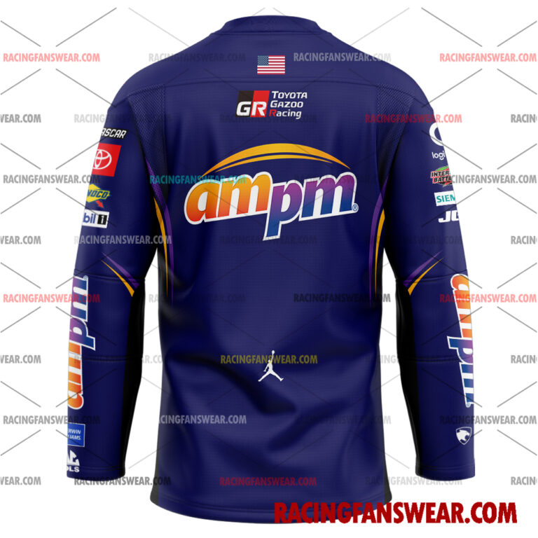 Nascar store - Loyal fans of Denny Hamlin's Men's Baseball Jersey,Women's Baseball Jersey,Kid's Baseball Jersey,Men's Hockey Jerseys,WoMen's Hockey Jerseys,Youth's Hockey Jerseys:vintage nascar racing suit,uniform,apparel,shirts,merch,merchandise,jersey,hoodie,jackets,shorts,sweatshirt,outfits,clothes