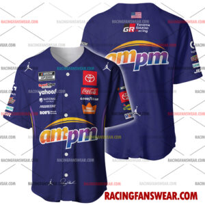 Nascar store - Loyal fans of Denny Hamlin's Men's Baseball Jersey,Women's Baseball Jersey,Kid's Baseball Jersey,Men's Hockey Jerseys,WoMen's Hockey Jerseys,Youth's Hockey Jerseys:vintage nascar racing suit,uniform,apparel,shirts,merch,merchandise,jersey,hoodie,jackets,shorts,sweatshirt,outfits,clothes