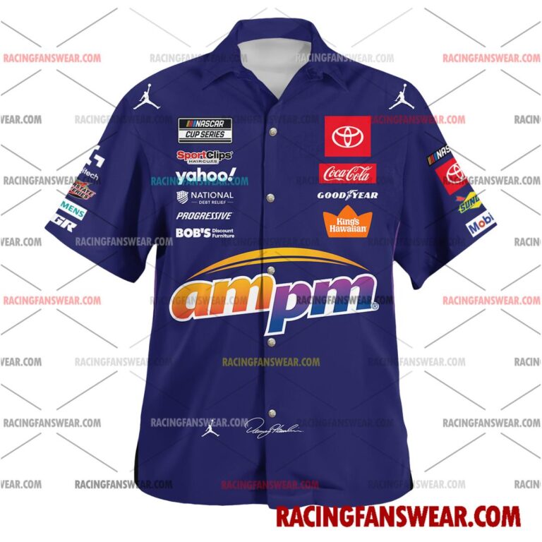 Nascar store - Loyal fans of Denny Hamlin's Unisex Hawaiian Shirt,Unisex Polo Shirt,Kid Hawaiian Shirt,Kid Polo Shirt:vintage nascar racing suit,uniform,apparel,shirts,merch,merchandise,jersey,hoodie,jackets,shorts,sweatshirt,outfits,clothes