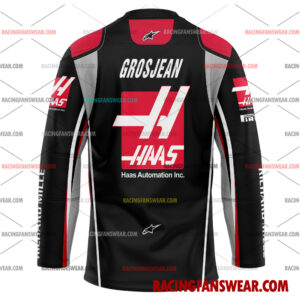 Romain Grosjean Formula One Racing 2018 Uniform Apparel Clothes Baseball Jersey Hockey Jersey 4 Formula One store - Loyal fans of Romain Grosjean's Men's Baseball Jersey,Women's Baseball Jersey,Kid's Baseball Jersey,Men's Hockey Jerseys,WoMen's Hockey Jerseys,Youth's Hockey Jerseys:vintage formula one racing suit,uniform,apparel,shirts,merch,merchandise,jersey,hoodie,jackets,shorts,sweatshirt,outfits,clothes