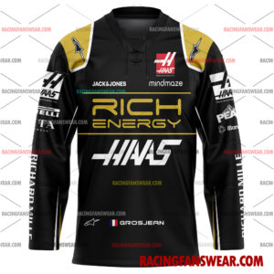 Romain Grosjean Formula One Racing 2019 Uniform Apparel Clothes Baseball Jersey Hockey Jersey 3 Formula One store - Loyal fans of Romain Grosjean's Men's Baseball Jersey,Women's Baseball Jersey,Kid's Baseball Jersey,Men's Hockey Jerseys,WoMen's Hockey Jerseys,Youth's Hockey Jerseys:vintage formula one racing suit,uniform,apparel,shirts,merch,merchandise,jersey,hoodie,jackets,shorts,sweatshirt,outfits,clothes