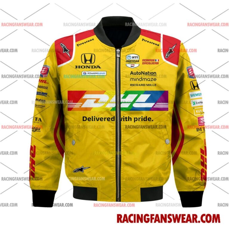 IndyCar store - Loyal fans of Romain Grosjean's Bomber Jacket,Unisex Thick Coat,Unisex Sleeveless Hoodie,Unisex Hooded T-Shirt,Kid Sleeveless Hoodie,Kid Hooded T-Shirts,Kid Thick Coat:Vintage indycar racing suit,uniform,apparel,shirts,merch,merchandise,jersey,hoodie,jackets,shorts,sweatshirt,outfits,clothes