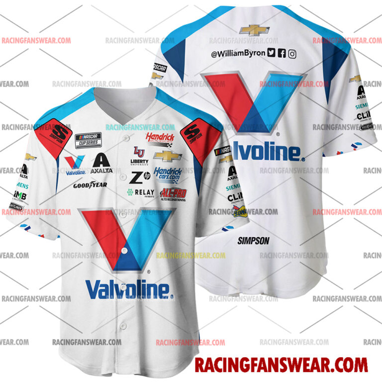 Nascar store - Loyal fans of William Byron's Men's Baseball Jersey,Women's Baseball Jersey,Kid's Baseball Jersey,Men's Hockey Jerseys,WoMen's Hockey Jerseys,Youth's Hockey Jerseys:vintage nascar racing suit,uniform,apparel,shirts,merch,merchandise,jersey,hoodie,jackets,shorts,sweatshirt,outfits,clothes