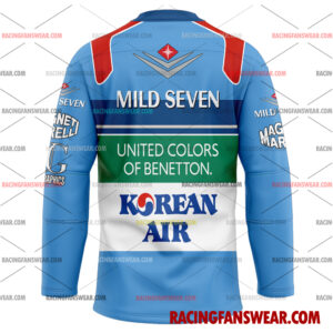 Alex Wurz Formula One Racing 1998 Uniform Apparel Clothes Baseball Jersey Hockey Jersey 4 Formula One store - Loyal fans of Alex Wurz's Men's Baseball Jersey,Women's Baseball Jersey,Kid's Baseball Jersey,Men's Hockey Jerseys,WoMen's Hockey Jerseys,Youth's Hockey Jerseys:vintage formula one racing suit,uniform,apparel,shirts,merch,merchandise,jersey,hoodie,jackets,shorts,sweatshirt,outfits,clothes