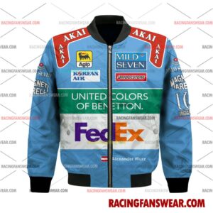 Alex Wurz Formula One Racing 1998 Uniform Apparel Clothes Bomber Thick Coat Sleeveless Hoodie Hooded T-Shirt 2 Formula One store - Loyal fans of Alex Wurz's Bomber Jacket,Unisex Thick Coat,Unisex Sleeveless Hoodie,Unisex Hooded T-Shirt,Kid Sleeveless Hoodie,Kid Hooded T-Shirts,Kid Thick Coat:vintage formula one racing suit,uniform,apparel,shirts,merch,merchandise,jersey,hoodie,jackets,shorts,sweatshirt,outfits,clothes