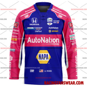 IndyCar store - Loyal fans of Alexander Rossi's Men's Baseball Jersey,Women's Baseball Jersey,Kid's Baseball Jersey,Men's Hockey Jerseys,WoMen's Hockey Jerseys,Youth's Hockey Jerseys:Vintage indycar racing suit,uniform,apparel,shirts,merch,merchandise,jersey,hoodie,jackets,shorts,sweatshirt,outfits,clothes