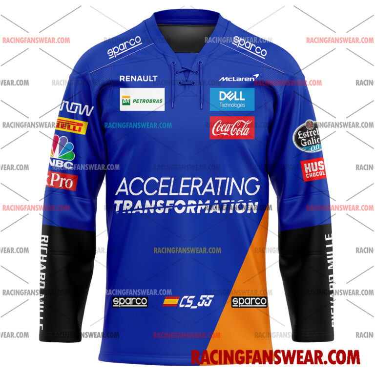 Formula One store - Loyal fans of Carlos Sainz's Men's Baseball Jersey,Women's Baseball Jersey,Kid's Baseball Jersey,Men's Hockey Jerseys,WoMen's Hockey Jerseys,Youth's Hockey Jerseys:vintage formula one racing suit,uniform,apparel,shirts,merch,merchandise,jersey,hoodie,jackets,shorts,sweatshirt,outfits,clothes