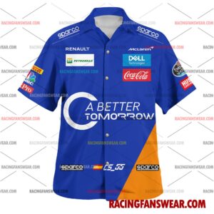 Carlos Sainz Formula One Racing 2019 Uniform Apparel Clothes Hawaiian Polo Shirts 1 Formula One store - Loyal fans of Carlos Sainz's Unisex Hawaiian Shirt,Unisex Polo Shirt,Kid Hawaiian Shirt,Kid Polo Shirt:vintage formula one racing suit,uniform,apparel,shirts,merch,merchandise,jersey,hoodie,jackets,shorts,sweatshirt,outfits,clothes