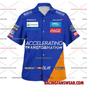 Carlos Sainz Formula One Racing 2019 Uniform Apparel Clothes Hawaiian Polo Shirts 1 Formula One store - Loyal fans of Carlos Sainz's Unisex Hawaiian Shirt,Unisex Polo Shirt,Kid Hawaiian Shirt,Kid Polo Shirt:vintage formula one racing suit,uniform,apparel,shirts,merch,merchandise,jersey,hoodie,jackets,shorts,sweatshirt,outfits,clothes