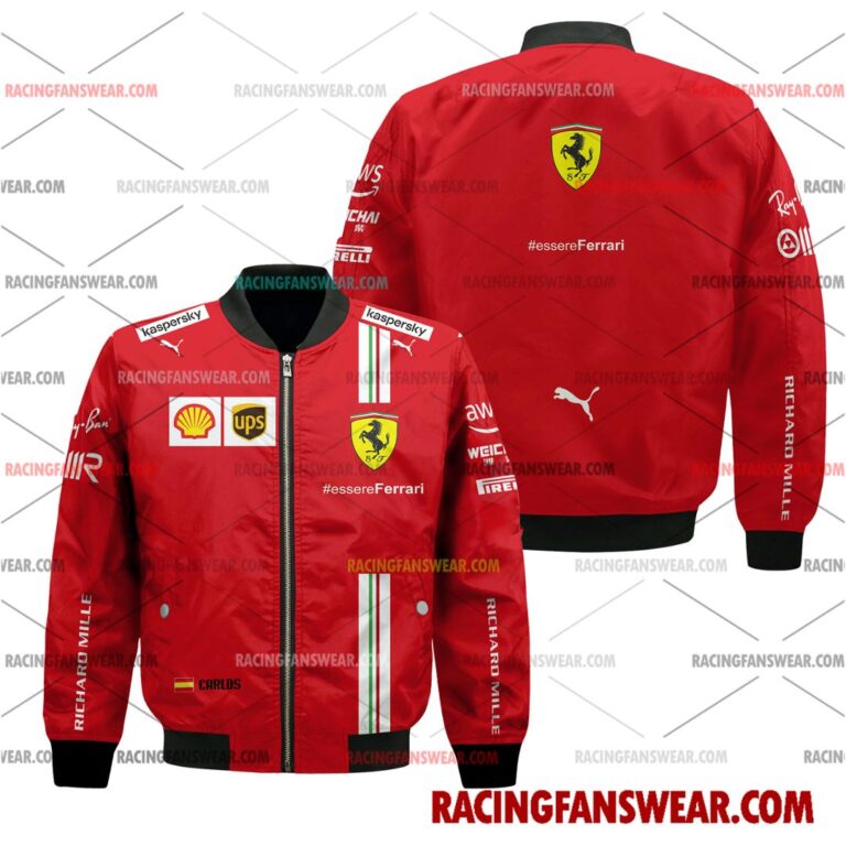 Formula One store - Loyal fans of Carlos Sainz's Bomber Jacket,Unisex Thick Coat,Unisex Sleeveless Hoodie,Unisex Hooded T-Shirt,Kid Sleeveless Hoodie,Kid Hooded T-Shirts,Kid Thick Coat:vintage formula one racing suit,uniform,apparel,shirts,merch,merchandise,jersey,hoodie,jackets,shorts,sweatshirt,outfits,clothes