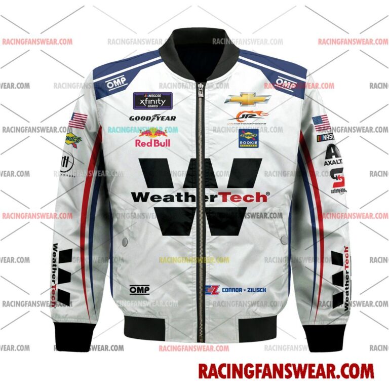 Nascar store - Loyal fans of Connor Zilisch's Bomber Jacket,Unisex Thick Coat,Unisex Sleeveless Hoodie,Unisex Hooded T-Shirt,Kid Sleeveless Hoodie,Kid Hooded T-Shirts,Kid Thick Coat:vintage nascar racing suit,uniform,apparel,shirts,merch,merchandise,jersey,hoodie,jackets,shorts,sweatshirt,outfits,clothes
