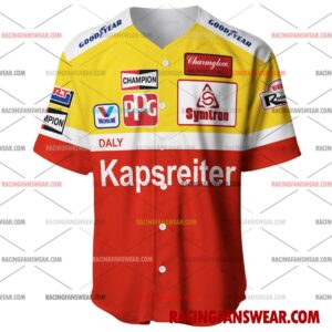 Derek Daly IndyCar Racing 1985 Uniform Apparel Clothes Baseball Jersey Hockey Jersey 1 IndyCar store - Loyal fans of Derek Daly's Men's Baseball Jersey,Women's Baseball Jersey,Kid's Baseball Jersey,Men's Hockey Jerseys,WoMen's Hockey Jerseys,Youth's Hockey Jerseys:Vintage indycar racing suit,uniform,apparel,shirts,merch,merchandise,jersey,hoodie,jackets,shorts,sweatshirt,outfits,clothes