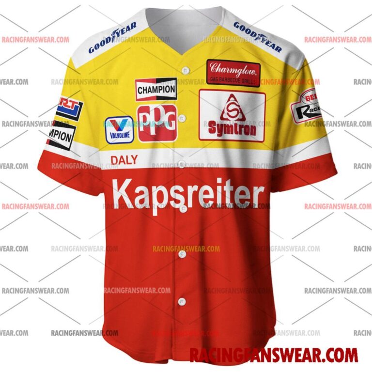 IndyCar store - Loyal fans of Derek Daly's Men's Baseball Jersey,Women's Baseball Jersey,Kid's Baseball Jersey,Men's Hockey Jerseys,WoMen's Hockey Jerseys,Youth's Hockey Jerseys:Vintage indycar racing suit,uniform,apparel,shirts,merch,merchandise,jersey,hoodie,jackets,shorts,sweatshirt,outfits,clothes